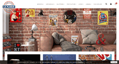 Desktop Screenshot of laplaquepublicitaire.com